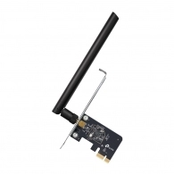 TP-LINK Archer T2E AC600 Wireless Dual Band PCI Express Adapter, 433Mbps on 5GHz + 200Mpbs on 2.4GHz, 802.11a/b/g/n/ac, detachable аntennas