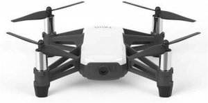 (178535) DJI Tello Boost Combo - Toy Drone, 5MP,  HD720p 30fps camera, max. 100m height/28.8kmph speed, flight time 13min, Battery 1100mAh, 80g, White (2 extra batteries, charging hub, micro USB cable)
