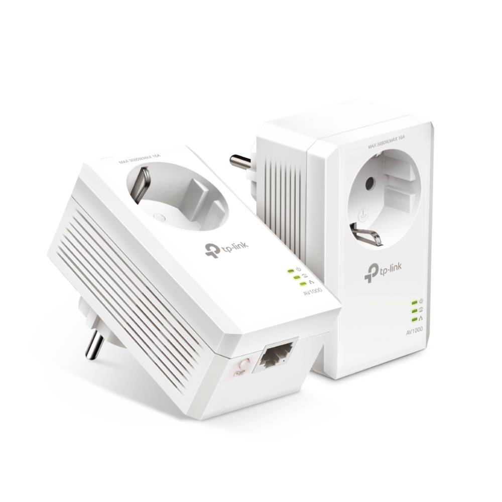 Адаптеры Powerline TP-LINK TL-PA7017P Kit / 1000Mbps / 1 Gigabit LAN Port photo 1 Адаптеры Powerline TP-LINK TL-PA7017P Kit / 1000Mbps / 1 Gigabit LAN Port photo 1