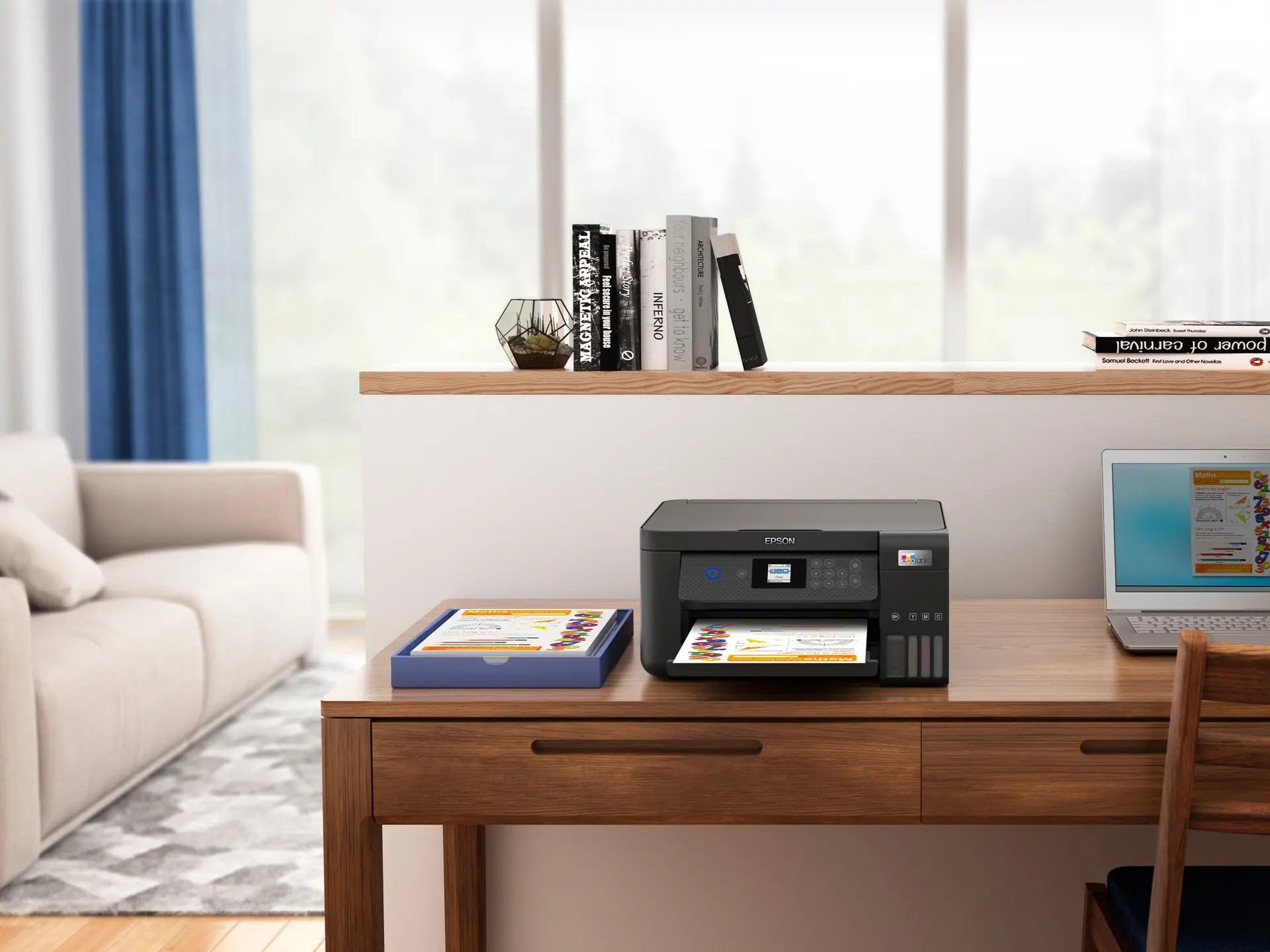 МФУ с CISS Epson EcoTank L4360 / A4 / Duplex /  Wi-Fi / Black photo 8