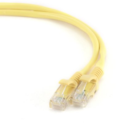 UTP Cat.5e Patch cord, 2m, Yellow photo 1