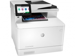 МФУ HP Color LaserJet Pro M479fdn / A4 / ADF / Duplex / Ethernet / Fax / White thumbnav 2