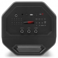 Boxa portabila SVEN PS-600 Black / 50W / Bluetooth / FM tuner / USB / microSD thumbnav 4