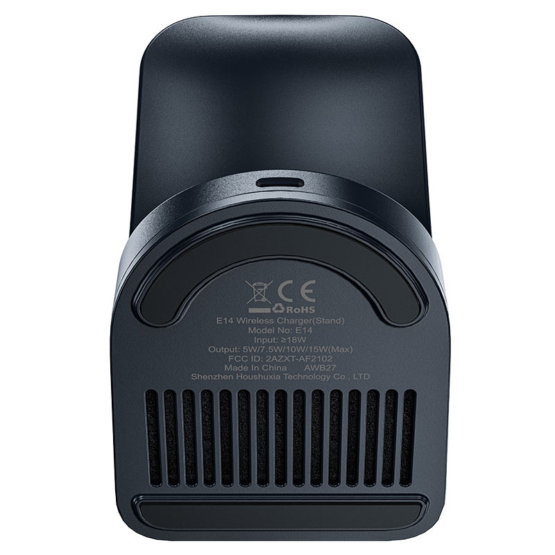 Incarcator fara fir  ACEFAST E14 Desktop / Wireless output 1: 5W / 7.5W / 10W / 15W / Black photo 4