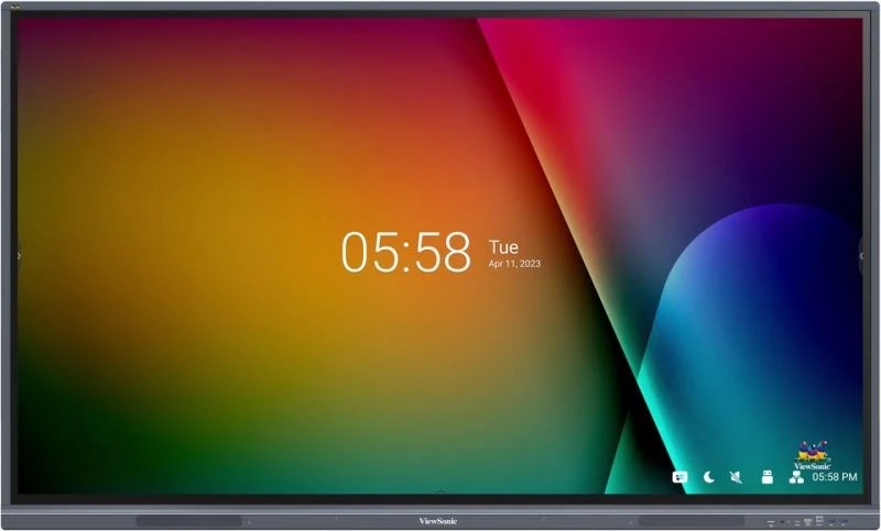 65” Интерактивный дисплей ViewSonic IFP6533-G / 4K / 8G RAM / 128GB Storage / Black photo 1