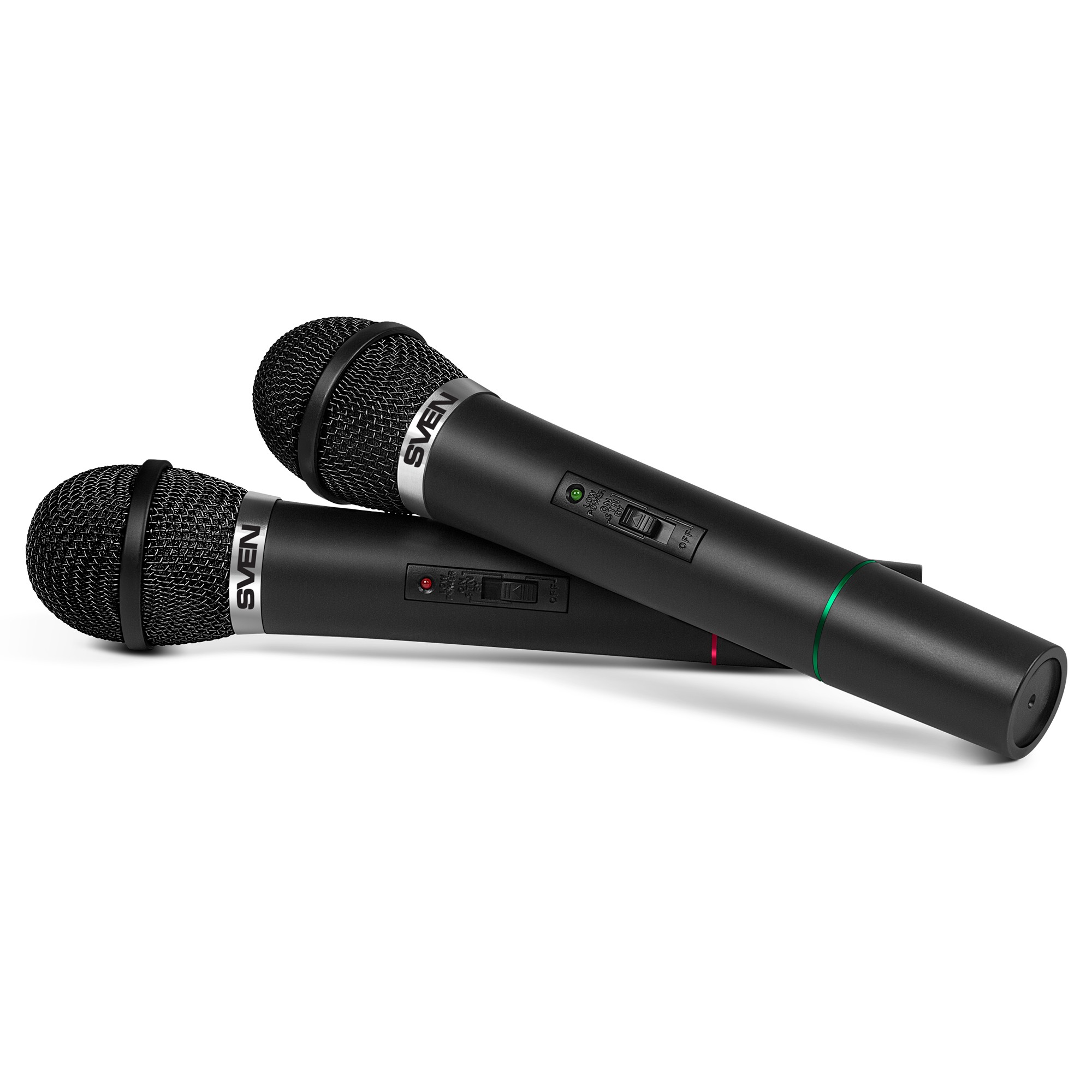 Doua microfoanewireless pentru karaoke SVEN MK-715 / Wireless / Black photo 1