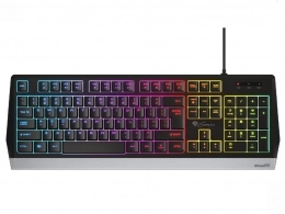 Клавиатура проводная Genesis Keyboard Rhod 300, RGB, RU Layout, RGB Backlight