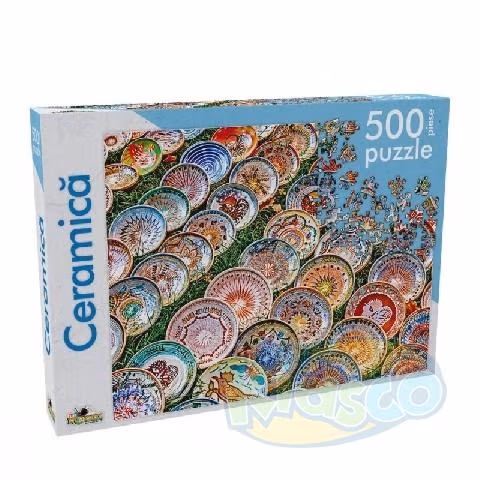 Noriel NOR5229 Noriel Puzzle 500 Piese &ndash; Ceramica 