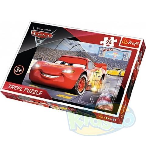 Trefl 14250 Puzzle 24 Maxi Champ "Cars 3" photo 1 Trefl 14250 Puzzle 24 Maxi Champ "Cars 3" photo 1