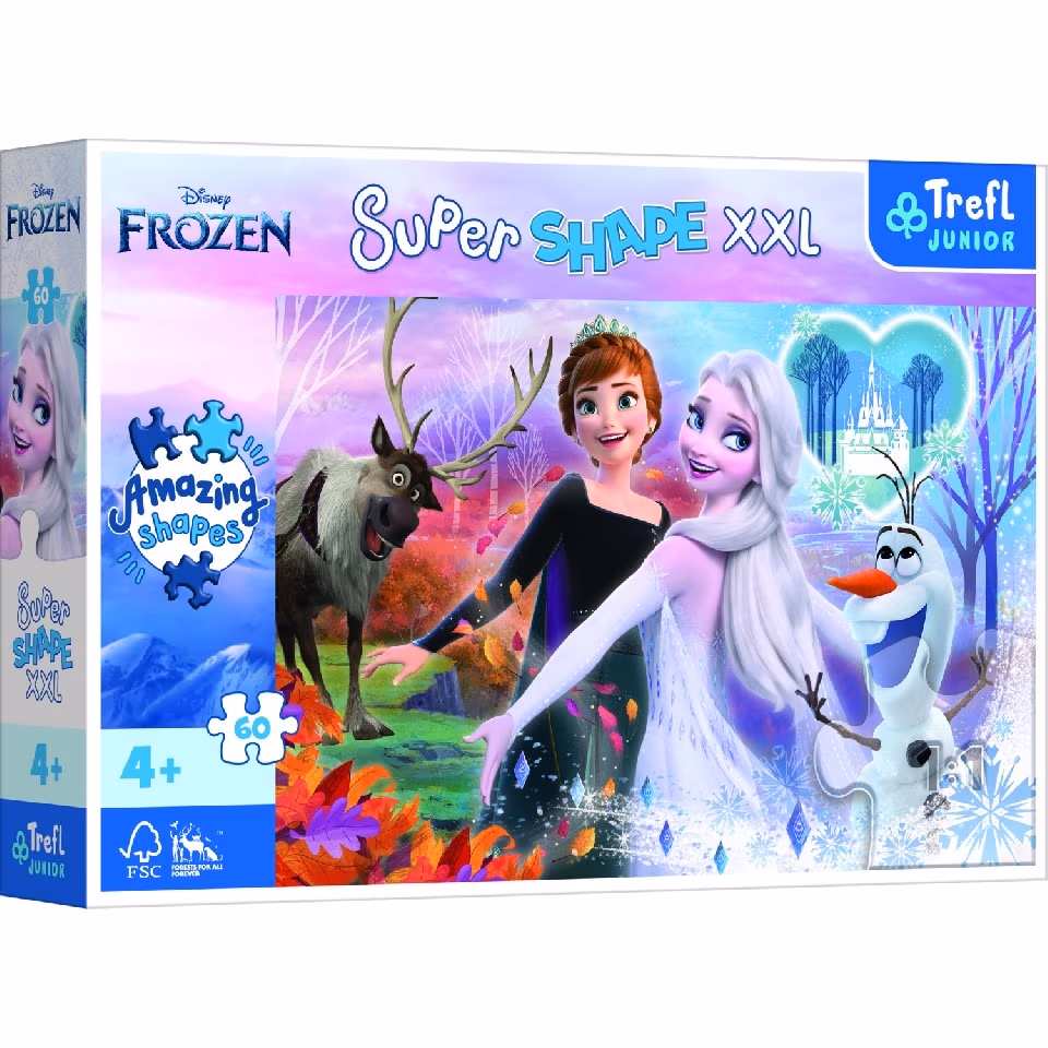 Trefl 50010 Puzzles 60 Xxl Disney Frozen 