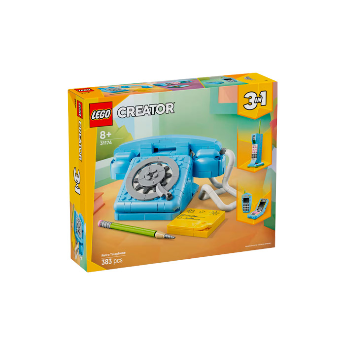 Lego Creator 3-в-1 Ретро-Телефон 31174 photo 1 Lego Creator 3-в-1 Ретро-Телефон 31174 photo 1