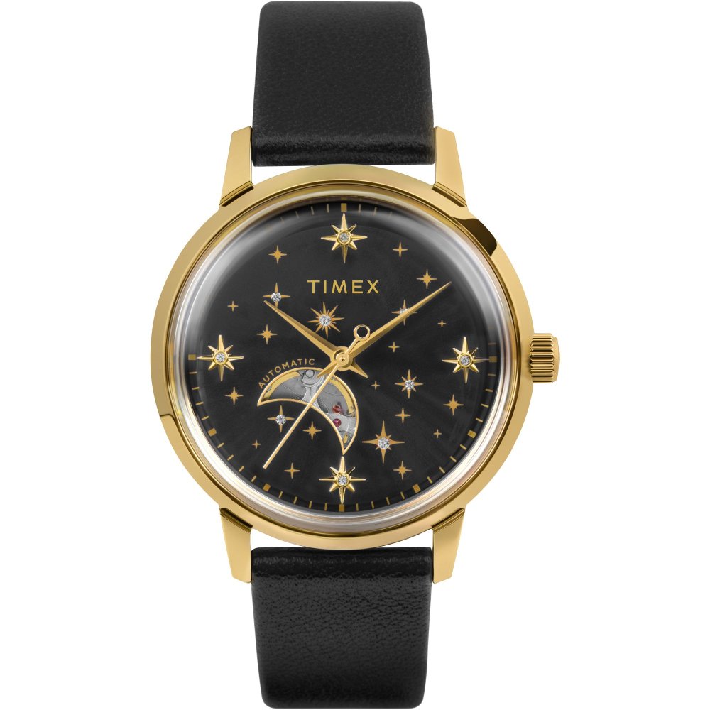 Celestial Automatic 38mm Leather Strap Watch TW2W21200 photo 1
