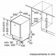 Посудомоечная машина встраиваемая Bosch SRV2XMX01K thumbnav 3