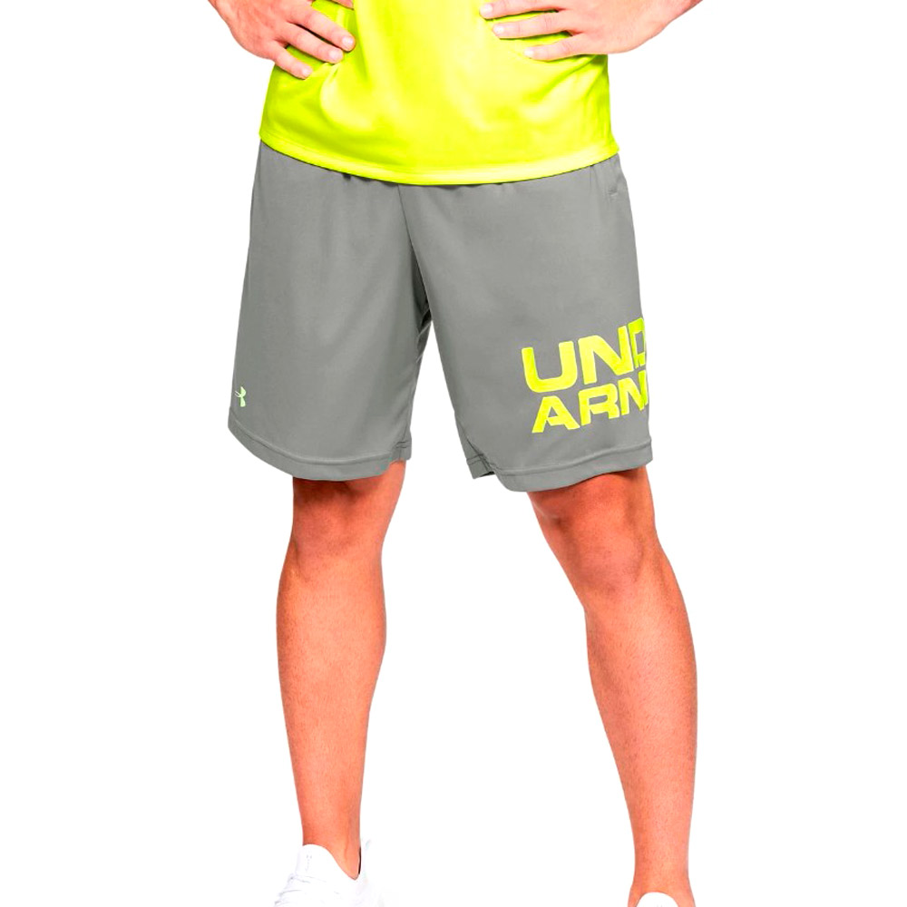 Sorti de bărbați Under Armour UA TECH WORDMARK SHORTS L Gri photo 4