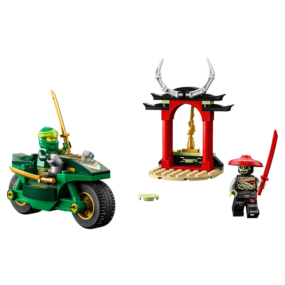 Constructor Lego Ninjago Lloyds Ninja Street Bike 71788 de la 4+ ani photo 2