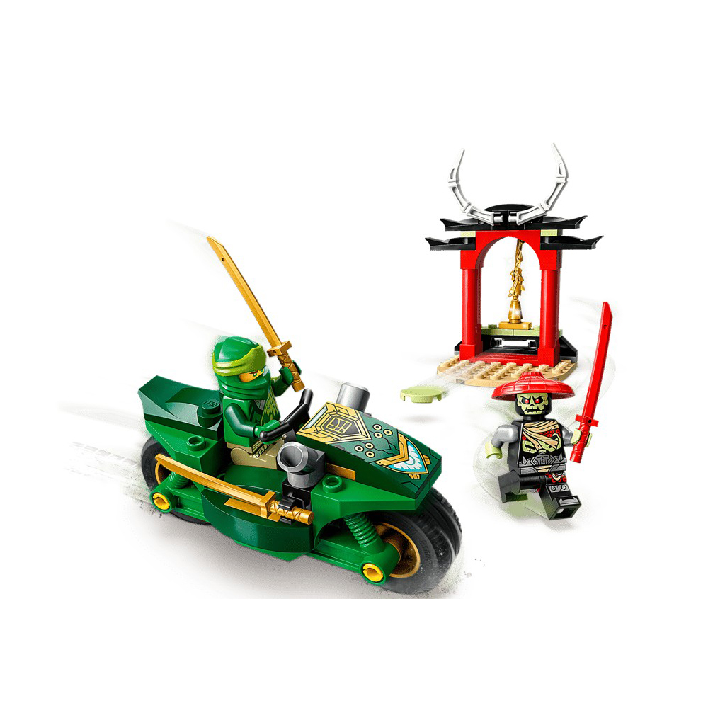 Constructor Lego Ninjago Lloyds Ninja Street Bike 71788 de la 4+ ani photo 3