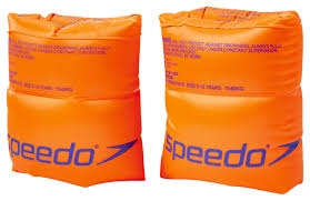 Aripioare pentru inot Speedo ROLL UP ARMBAND JU ORANGE thumbnav 2