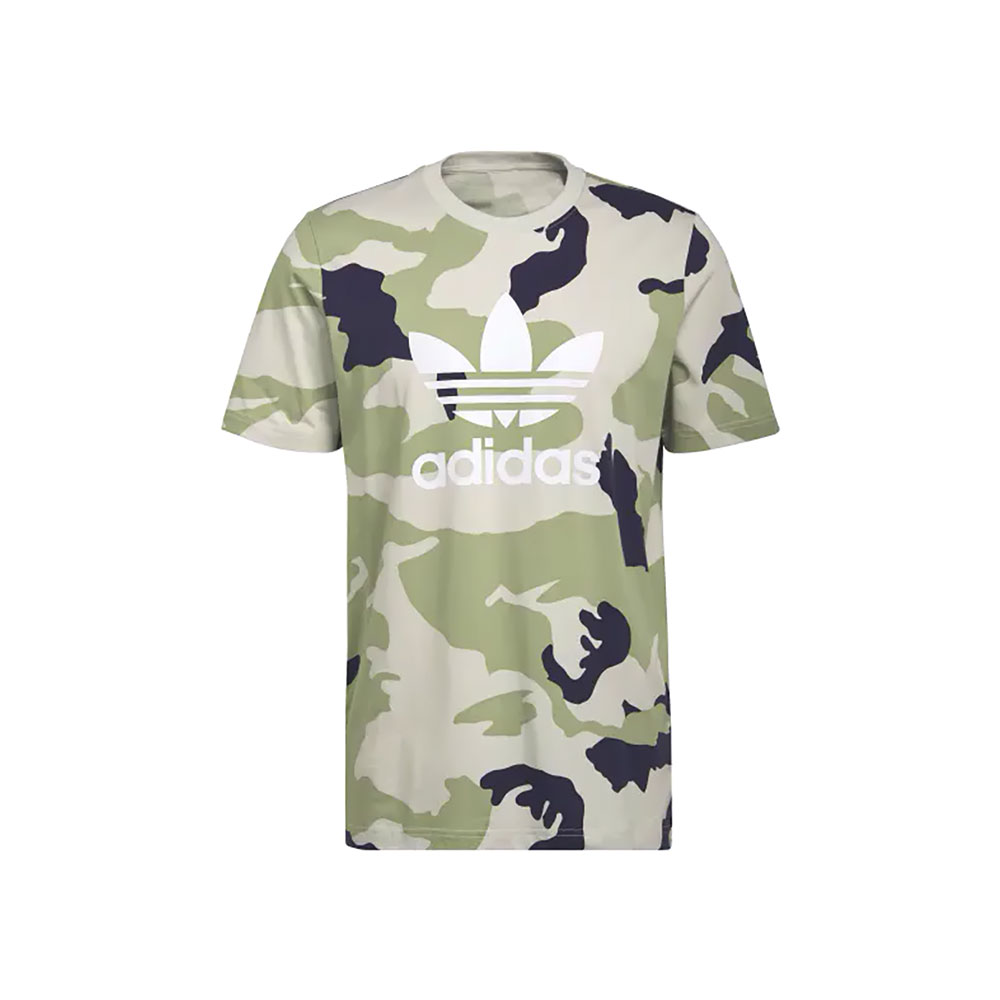 Tricou bărbătesc Adidas Camo AOP S Verde photo 1