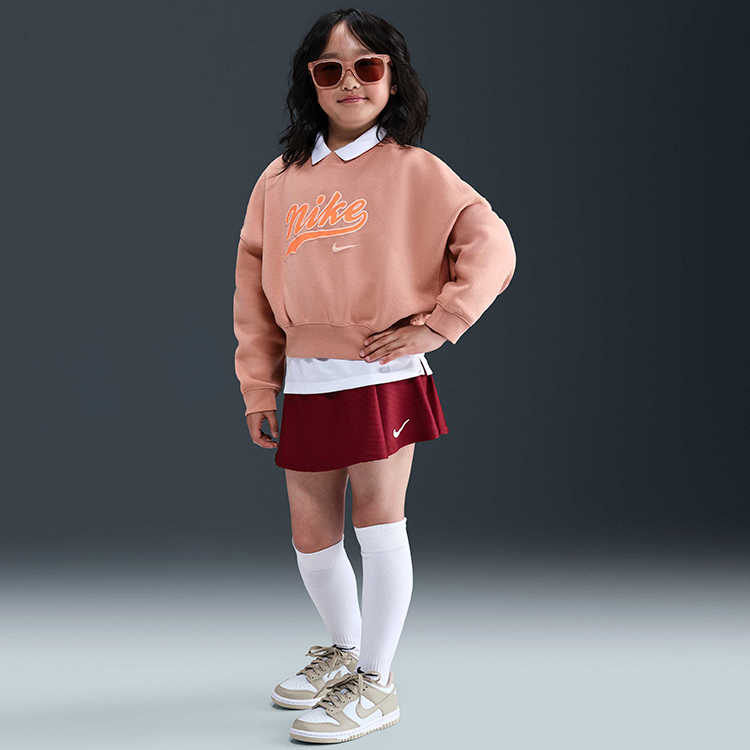 Jacheta Nike G NSW TREND FLC CRP CREW M Roz Femei photo 5