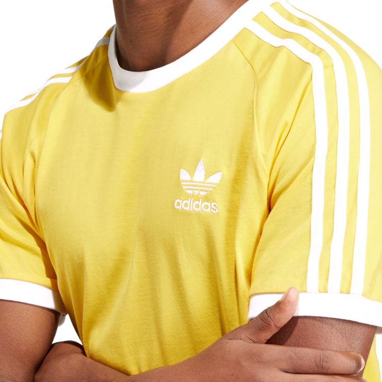 Tricou bărbătesc Adidas 3-STRIPES TEE XS Galben photo 5