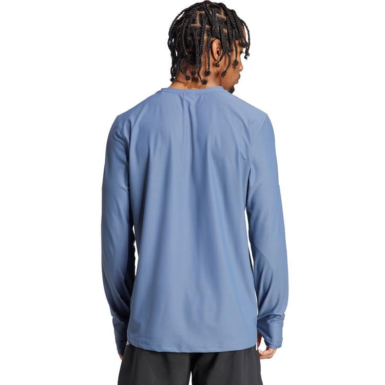 Мужская Толстовка Adidas OTR B LS S Синий photo 4