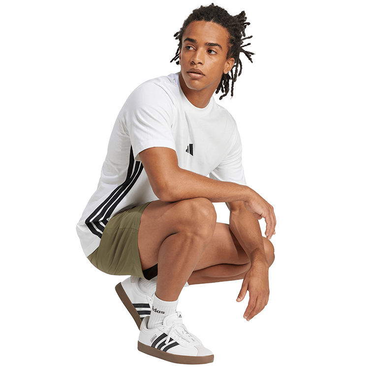 Tricou bărbătesc Adidas M 3S SJ T XS Alb photo 6