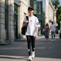 Tricou Adidas J FI 3S T thumbnav 5