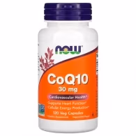 Витамины Now Foods CoQ10 30mg  120 VCAPS