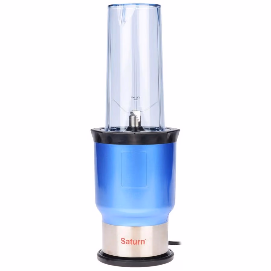 Blender pentru smoothie Saturn ST-FP9088, 1 trepte viteza, Albastru 