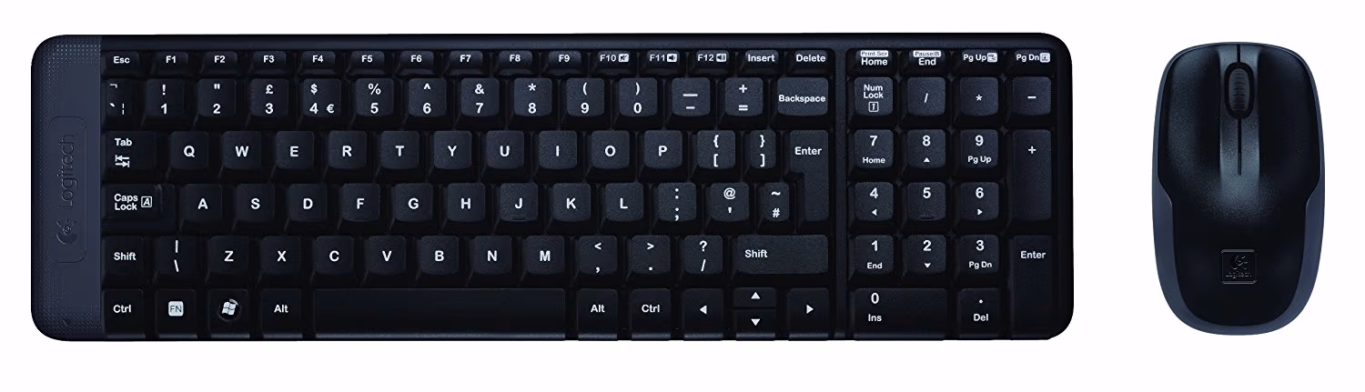 Logitech Wireless Combo MK220, Keyboard & Mouse, USB, Retail 