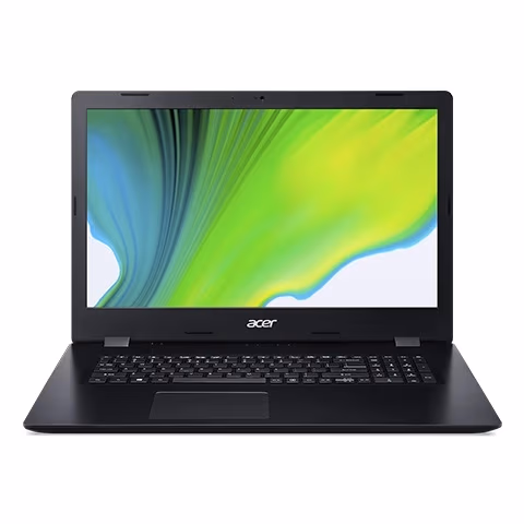 ACER Aspire A317-52 Shale Black (NX.HZWEU.003) 17.3" IPS FHD (Intel Core i3-1005G1 2xCore 1.2-3.4GHz, 8Gb (2x4) DDR4 RAM, 256GB PCIe NVMe SSD, Intel UHD Graphics, WiFi-AC/BT, 2cell, 0.3MP webcam, RUS, Linux, 2.7kg) 