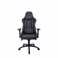 Gaming/Office Chair AROZZI Verona Signature Soft Fabric, Black /Blue logo, Soft Fabric, max weight up to 120-130kg / height 165-190cm, Recline 165°, 4D Armrests, Head and Lumber cushions, Metal Frame, Nylon wheelbase, Small casters, W-28.3kg