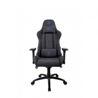 Gaming/Office Chair AROZZI Verona Signature Soft Fabric, Black /Blue logo, Soft Fabric, max weight up to 120-130kg / height 165-190cm, Recline 165°, 4D Armrests, Head and Lumber cushions, Metal Frame, Nylon wheelbase, Small casters, W-28.3kg thumbnav 1