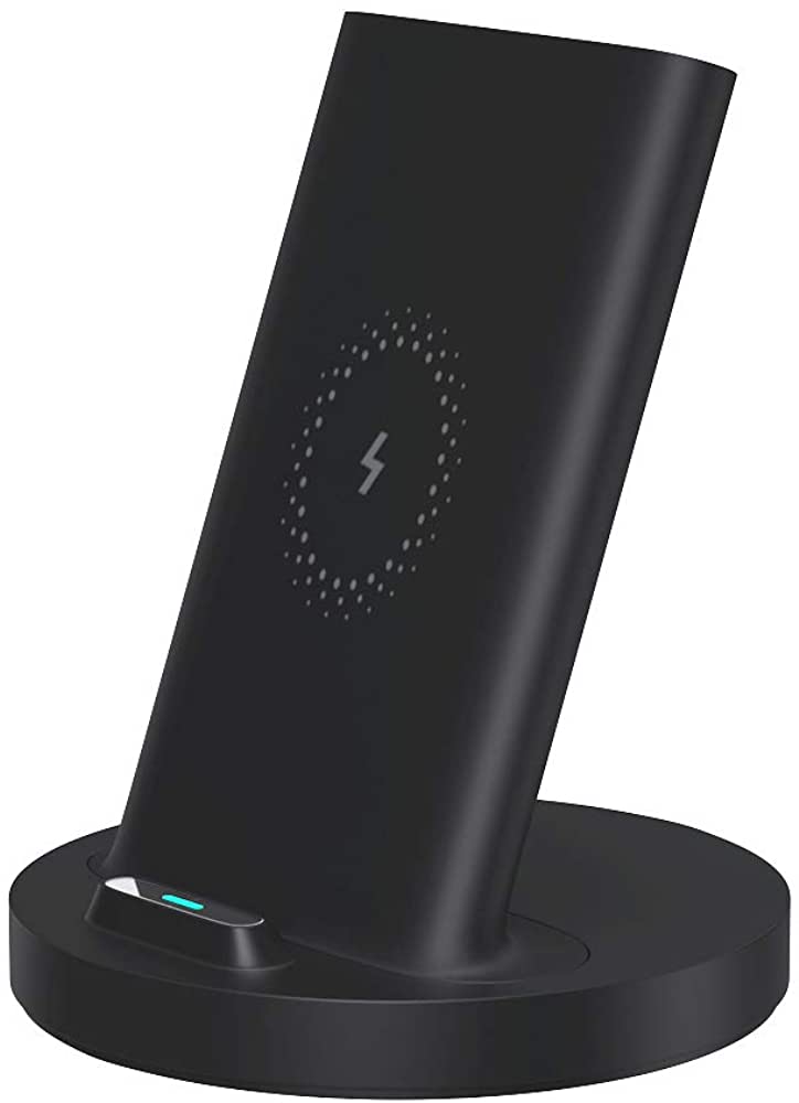 Wireless Charger XIAOMI Mi 20W Wireless Charging Stand, Wireless Qi Charger, Black, Global photo 1