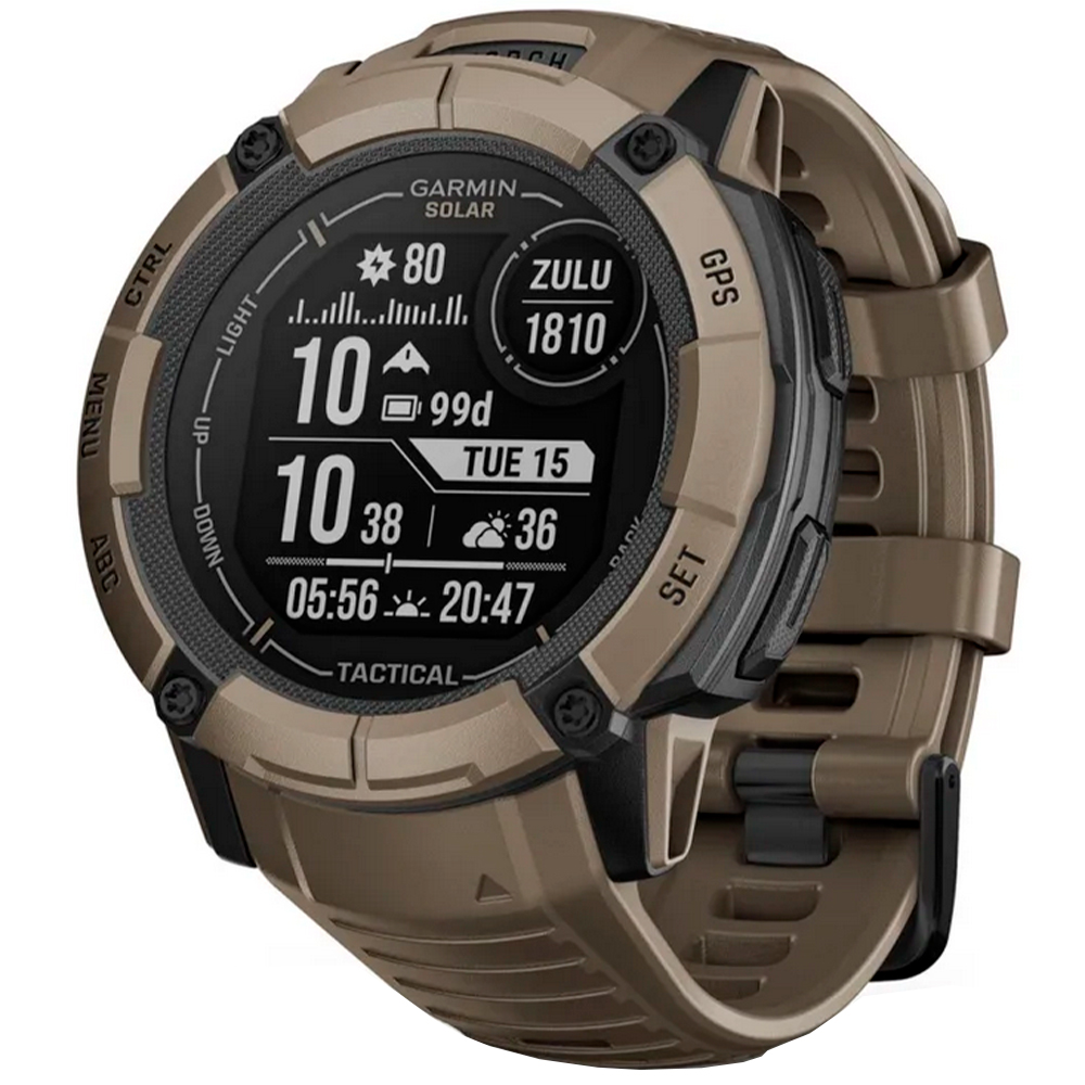 Garmin Instinct 2X Solar Tactical Edition - Coyote Tan photo 1