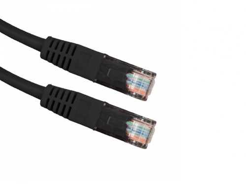 UTP Cat.5e Patch cord, 3m, Black photo 1