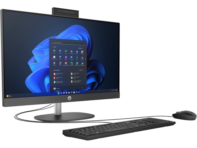 Моноблок 23.8” HP ProOne 245 G10 / AMD Ryzen 3 7320U / 8GB / 512GB SSD / Black photo 2