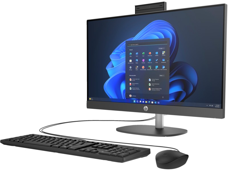 Моноблок 23.8” HP ProOne 245 G10 / AMD Ryzen 3 7320U / 8GB / 512GB SSD / Black photo 3