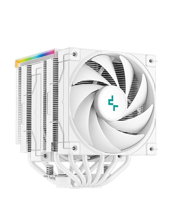 Кулер DEEPCOOL AK620 DIGITAL WH / Universal / 260W / 500~1850rpm / <28 dBA / 68.99 CFM / White photo 1