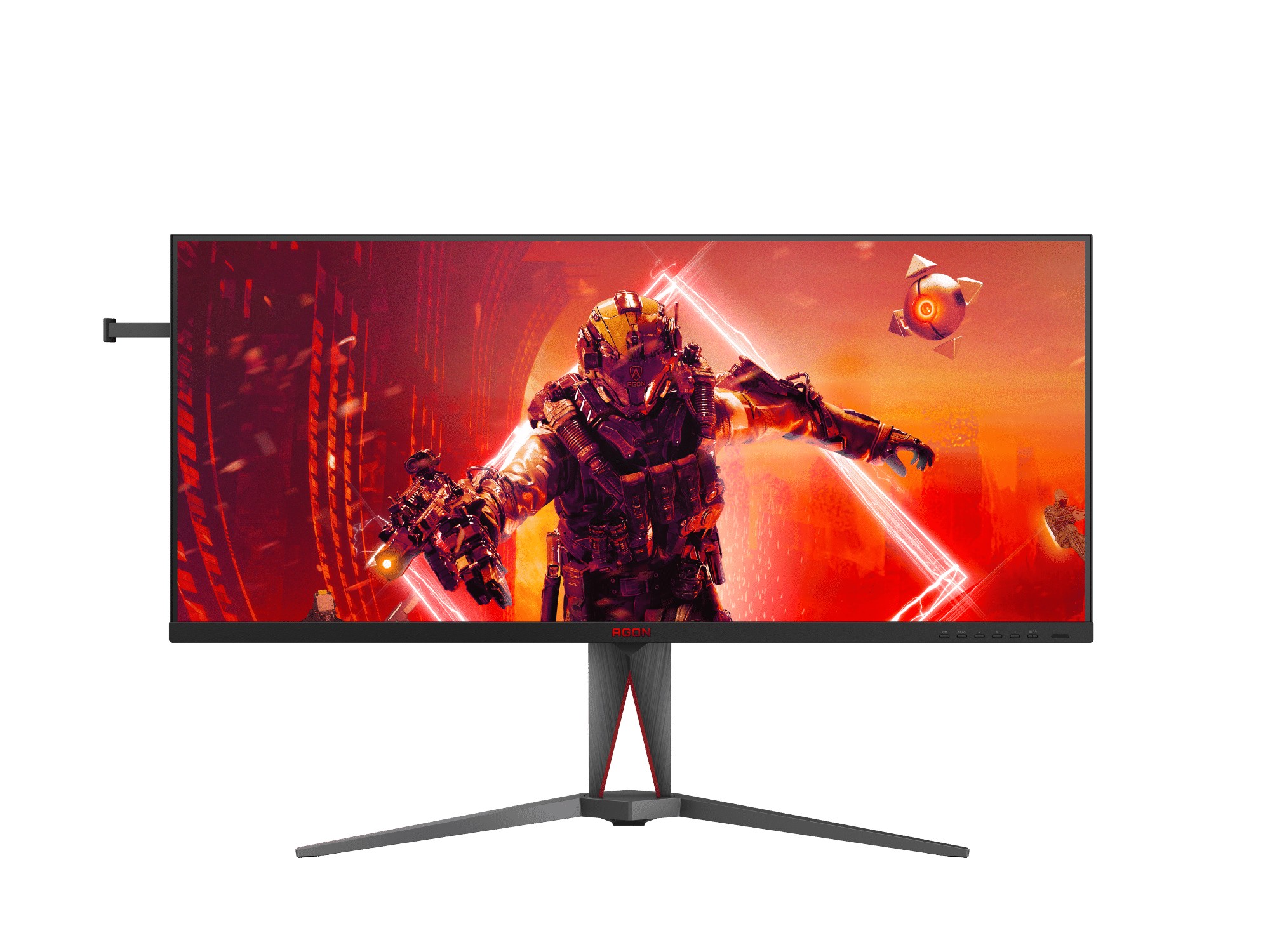 40.0” Monitor Gaming AOC AG405UXC/ 4K/ 21:9/ 1ms/ 180Hz/ Black photo 1