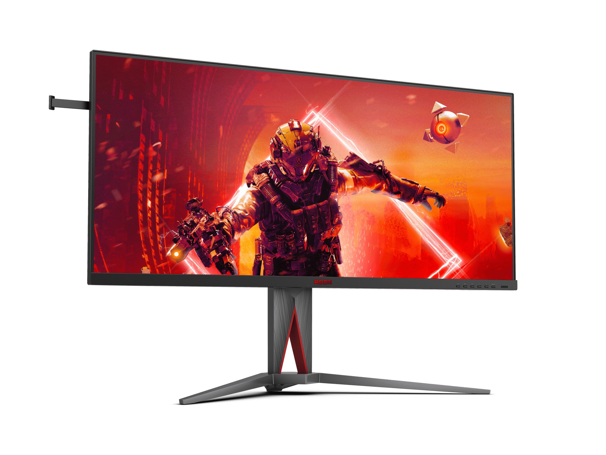 40.0” Monitor Gaming AOC AG405UXC/ 4K/ 21:9/ 1ms/ 180Hz/ Black photo 2
