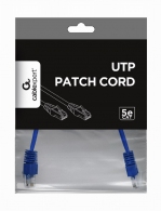 UTP Cat.5e Patch cord, 0.25m, Blue thumbnav 2