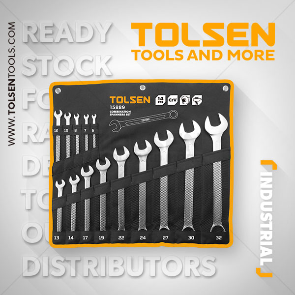 Set 14 chei combinate 6-32mm Tolsen photo 1 Set 14 chei combinate 6-32mm Tolsen photo 1