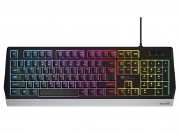 Tastatura cu fir Genesis Keyboard Rhod 350, RGB, RU Layout, RGB Backlight thumbnav 1
