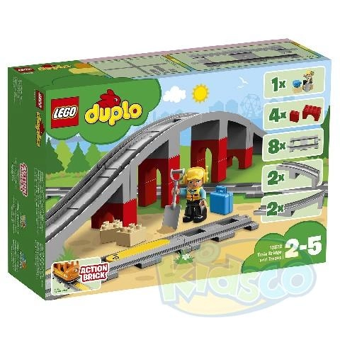 Train Bridge and Tracks