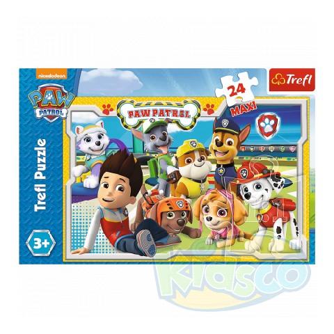Trefl 14287 Puzzle 24 Maxi Fun Team Paw Patrol photo 1 Trefl 14287 Puzzle 24 Maxi Fun Team Paw Patrol photo 1