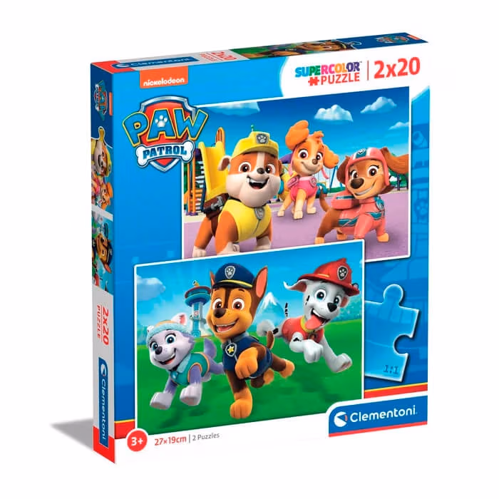 Puzzle 2x20 Cl PawPatrol 24800 