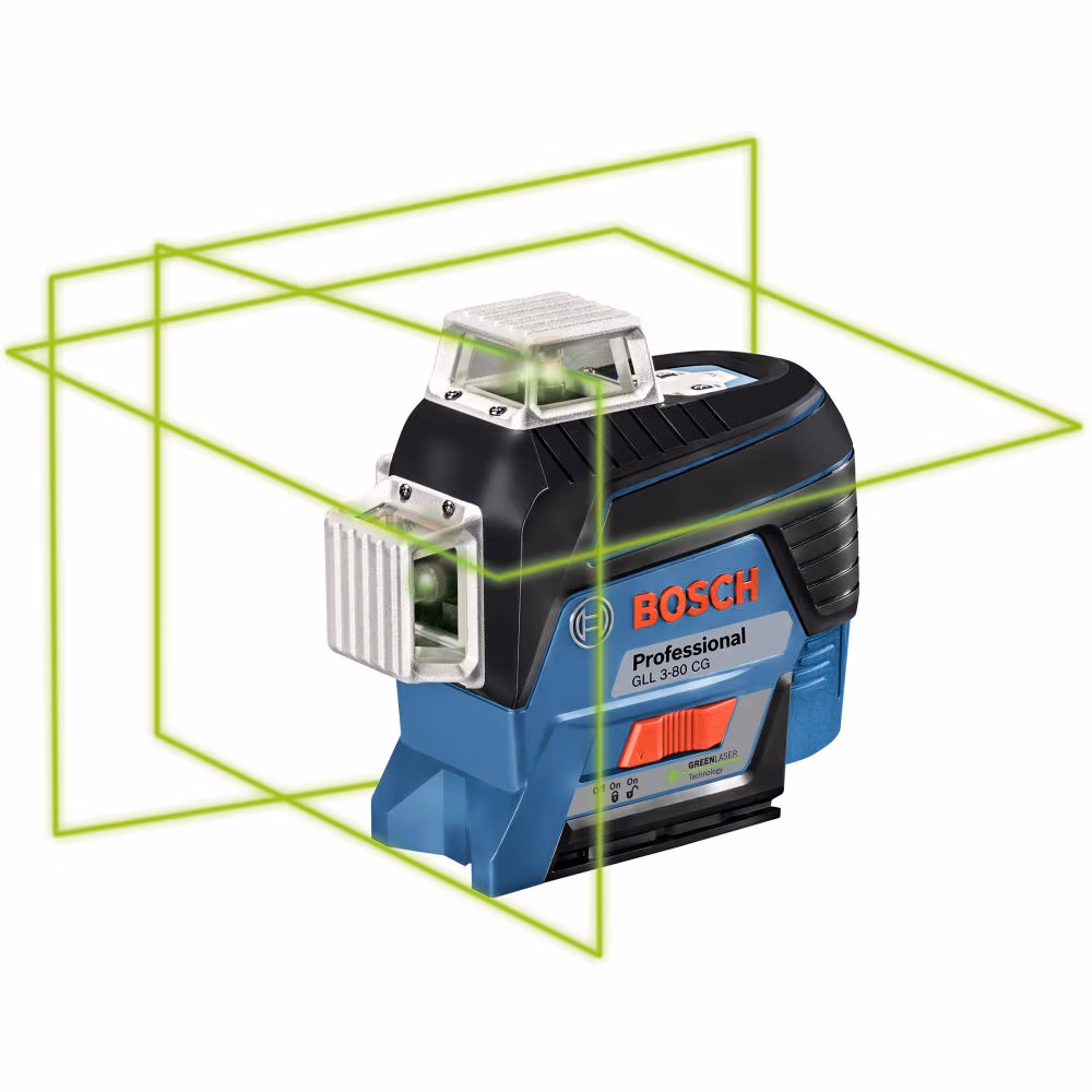 Лазерный линейный нивелир Bosch GLL 3-80 CG suport BM1, 0601063T00\
