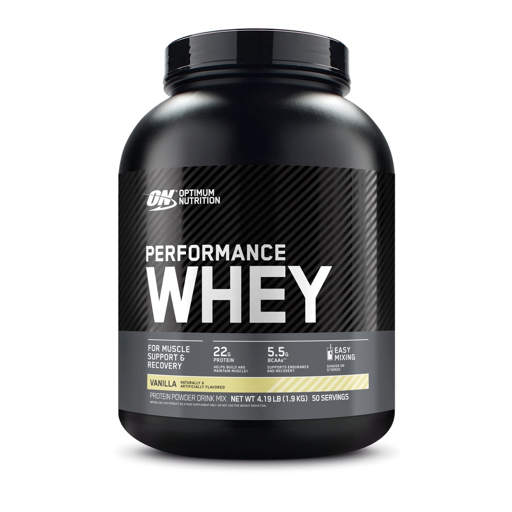 Сывороточный протеин Optimum Nutrition ON PERFORMANCE WHEY VANILLA 4.19LB/2.26 кг photo 2