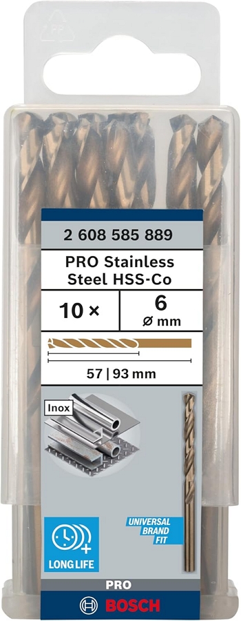 Набор сверл Bosch HSS-CO 6.0x57x93, 2608585889 photo 2